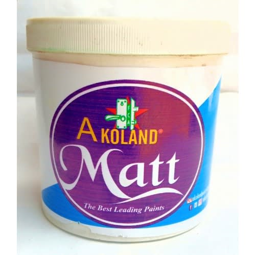 Akoland Matte Paint - Washable - 1L - Off White
