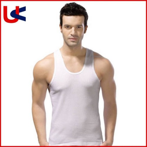 3 In 1 Men's Cotton Sleeveless Singlet - White