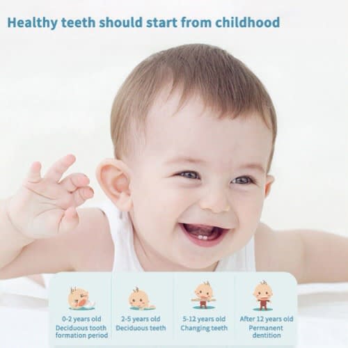 Soft Silicon U-shape Toothbrush For Kids