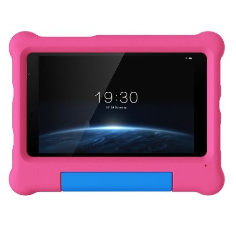 Klap E1 Kids Tablet - 8" - 32GB ROM - 2GB RAM - Wi-Fi- 5100mAh Battery - Pink