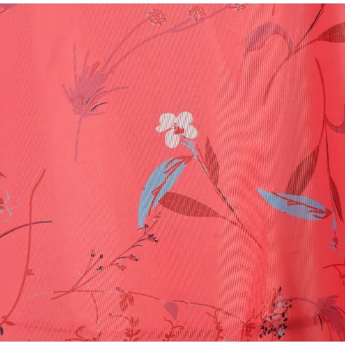 Floral Print Blouse - Red
