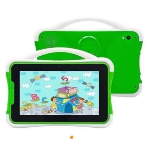 B66 Kids Tablet - 7.0 Inch, 32GB ROM, 3GB RAM, Dual Sim, 3000mAh - Green