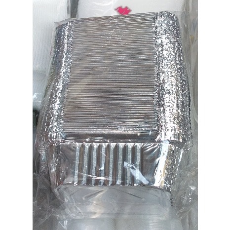 Aluminium Foil Disposable Plates- 50 Pieces