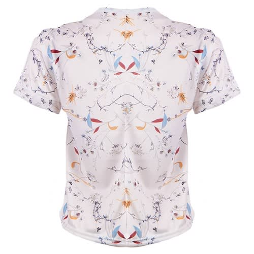 Floral Print Blouse- White