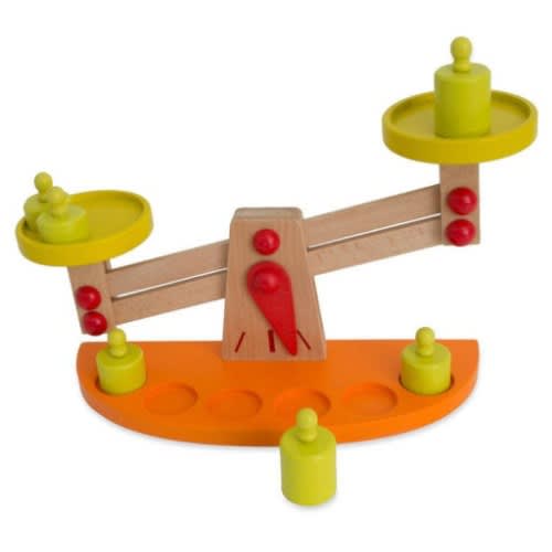 Wooden Balance Scale Toy