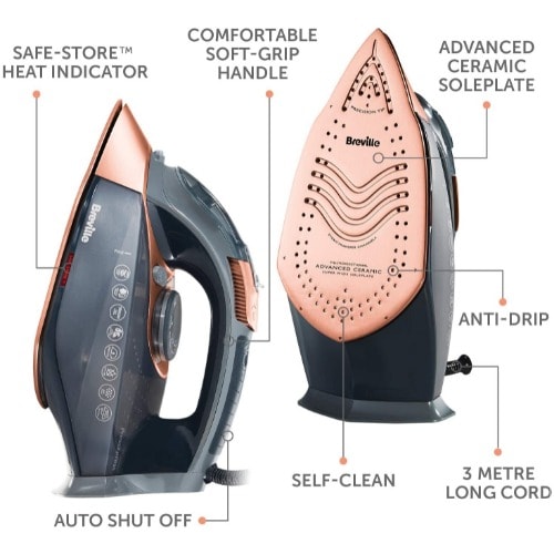 Vin407 Pressxpress Steam Iron-2800W