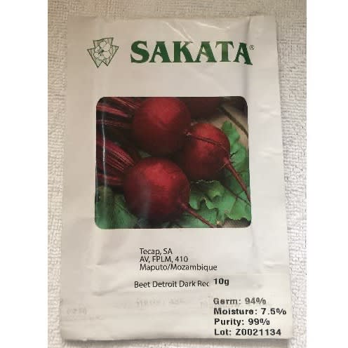 Beetroot Seeds -detroit Dark Red - 10 Grams