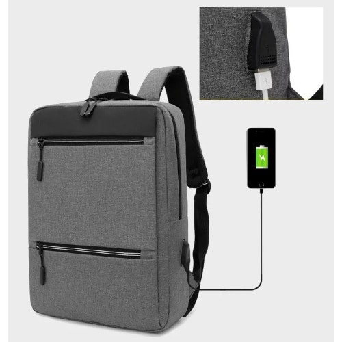 Waterproof Lightweight 15inches Travel Backpack With USB Port