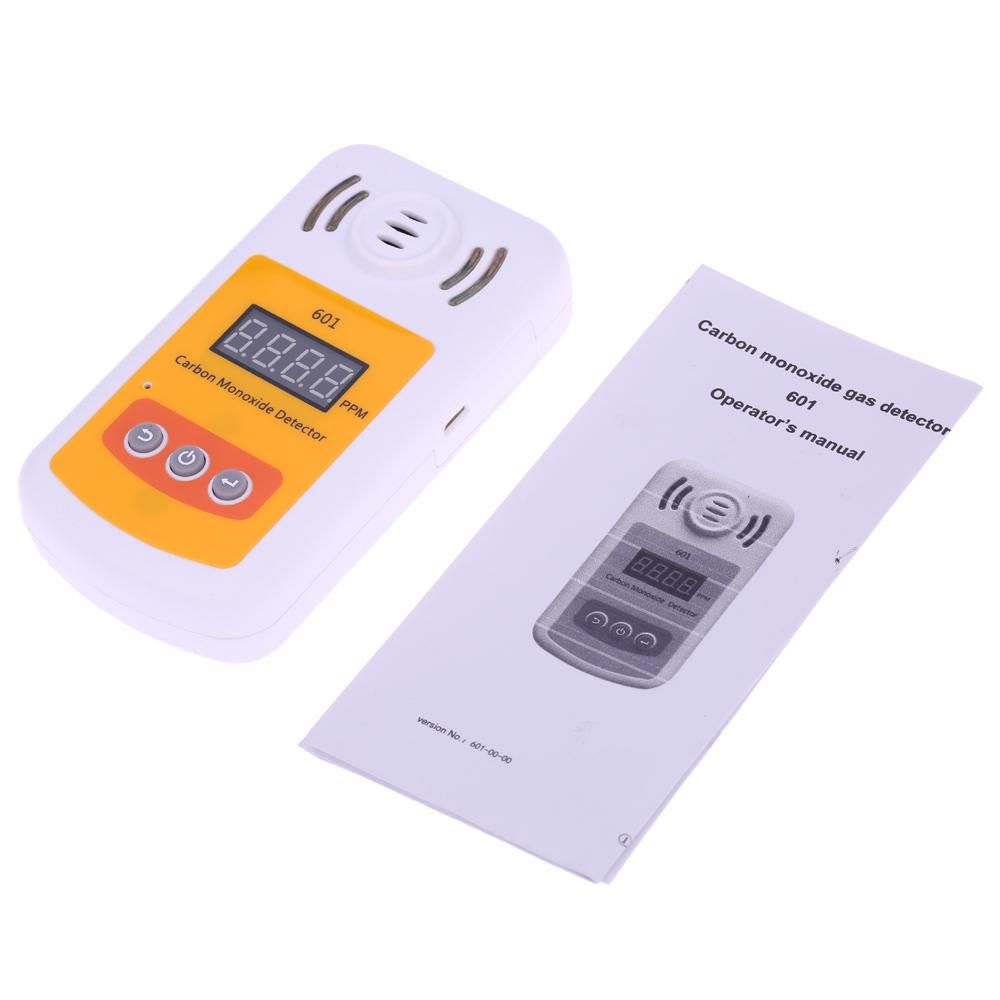 Portable Mini Carbon Monoxide Detector CO Gas Meter with Sound and Light Alarm