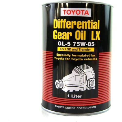 Toyota Differential Gear Oil Lx Gl-5 75w-85-1L