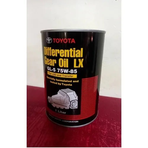 Toyota Differential Gear Oil Lx Gl-5 75w-85-1L