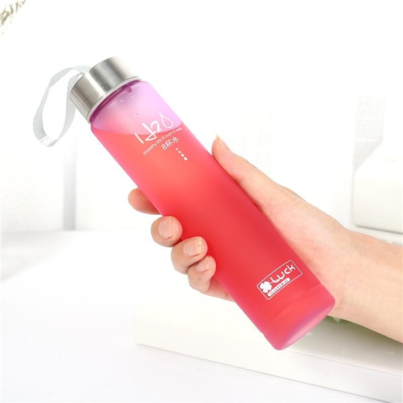 Portable Sports Water Bottle Unbreakable 280ml Outdoor Travel Leakproof