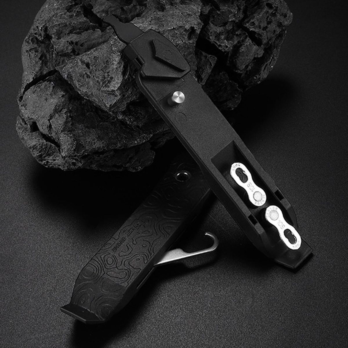 Chain Magic Buckle Tool Bike Chain Pliers Quick Removal for Cycling Black