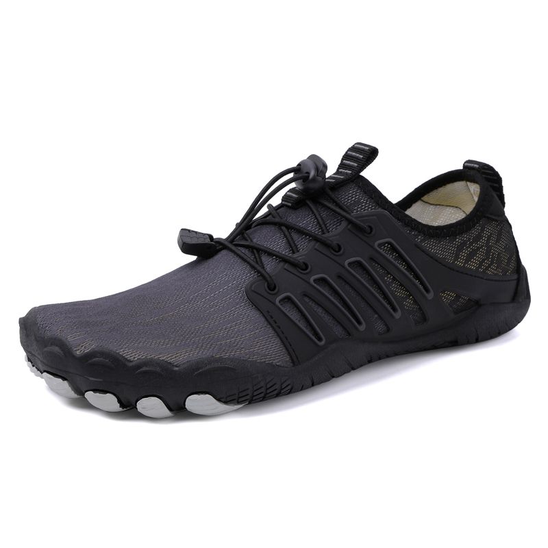 Men's Outdoor Beach Shoes Trail Shoes Swimming Shoes Black