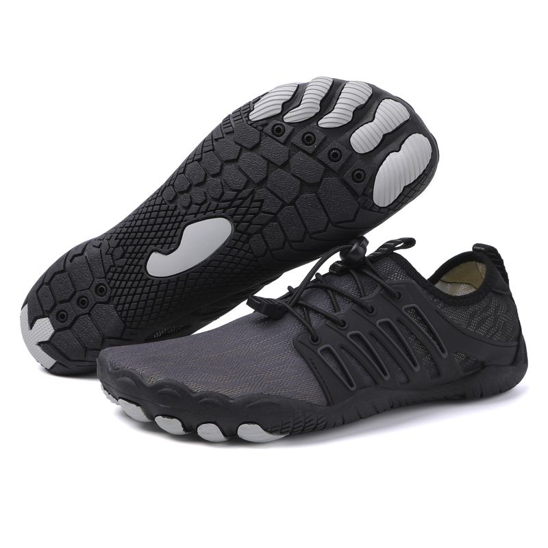 Men's Outdoor Beach Shoes Trail Shoes Swimming Shoes Black