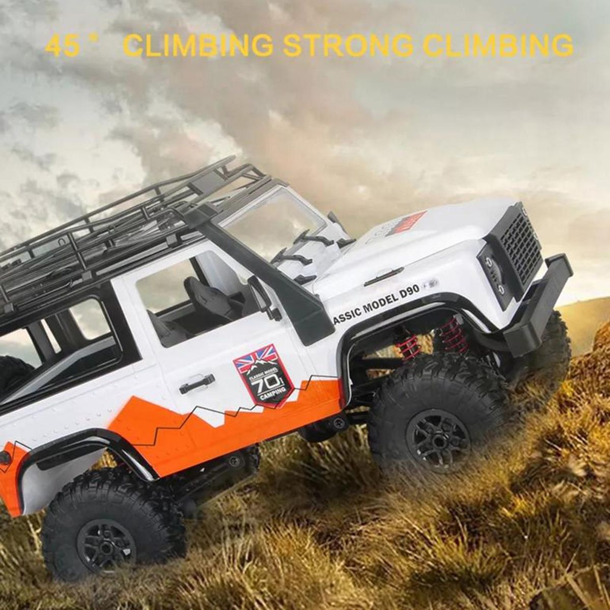Remote Control Truck 2.4Ghz 1/12 Remote Control Car Off Road Trucks 4WD Climbing Car Toys Gifts for Kids Adults 3 Battery
