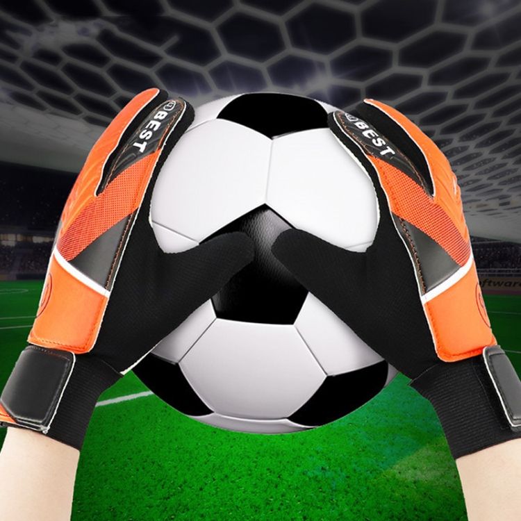 Children Latex Anti-Collision Goalkeeper Gloves