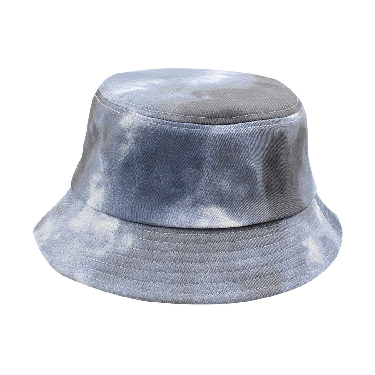 Men Women Tie-Dye Print Fisherman Hat Adjustable Outdoor