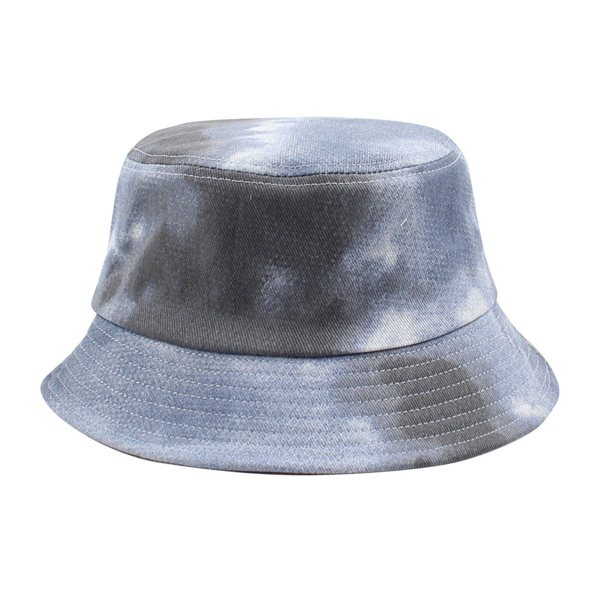 Men Women Tie-Dye Print Fisherman Hat Adjustable Outdoor