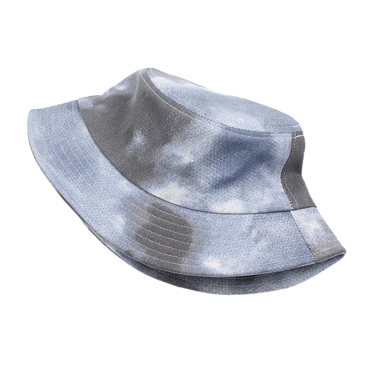 Men Women Tie-Dye Print Fisherman Hat Adjustable Outdoor