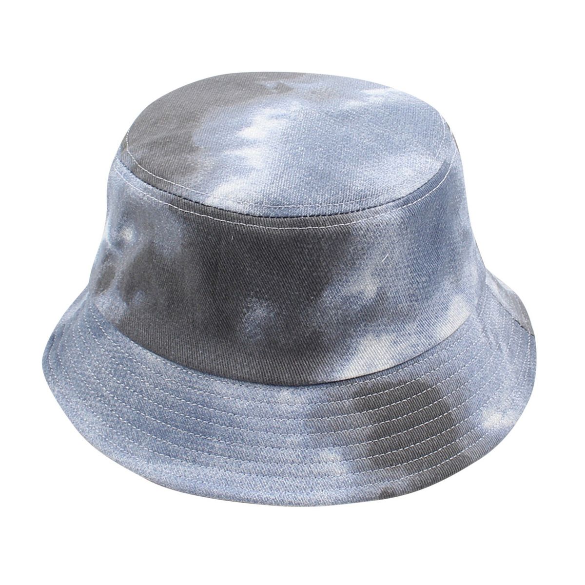 Men Women Tie-Dye Print Fisherman Hat Adjustable Outdoor