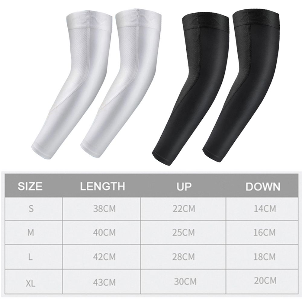 NEWBOLER Ice Fabric Runnling Camping Arm Warmers Basketball