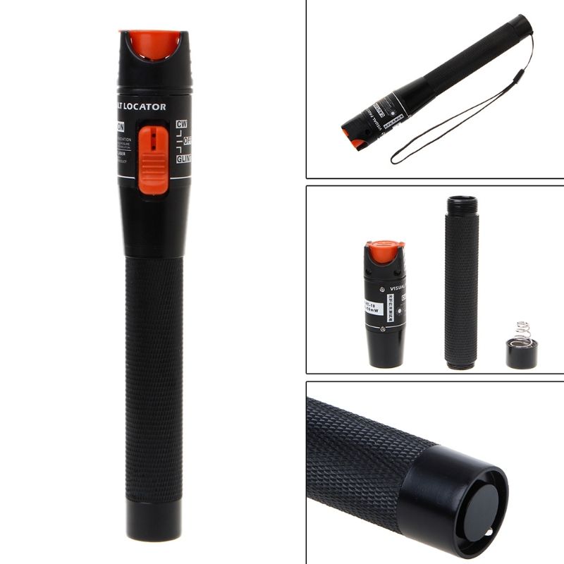 Visual Fault Locator 10mW Red Light Source Fiber Optic