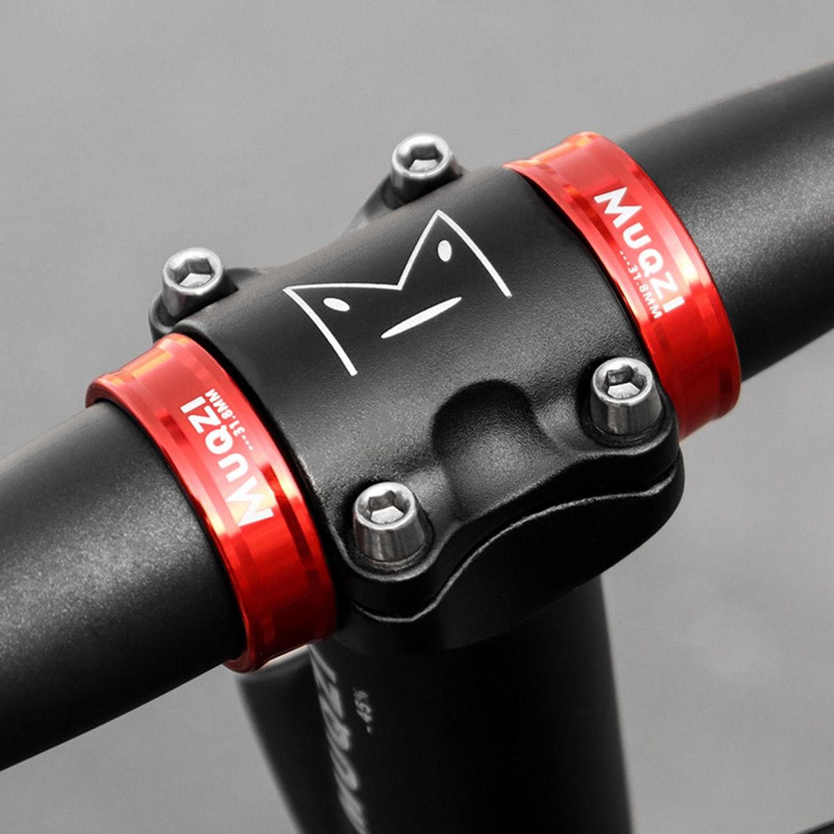 1 Pair Handlebar Lock Rings Bicycle Handlebar End Lock Rings Red