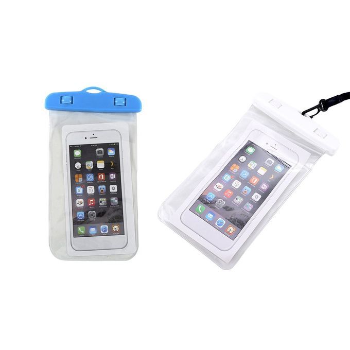 Luminous Waterproof Bag Swimming Bea H Dry Bag  Ase  Over Holder For Phone-white