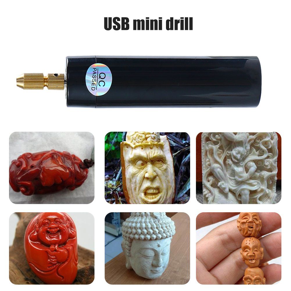 Mini Electric Drill Handheld For Pearl Epoxy Resin Jewelry Making Diy Wood Craft Tools 5V USB Jewelry Tools Grinding Machine