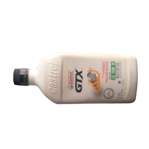 Castrol Gtx 10w-30 Made In Usa Conventional Or Ordinary With Vol Of 1 Us Qt- 946ml