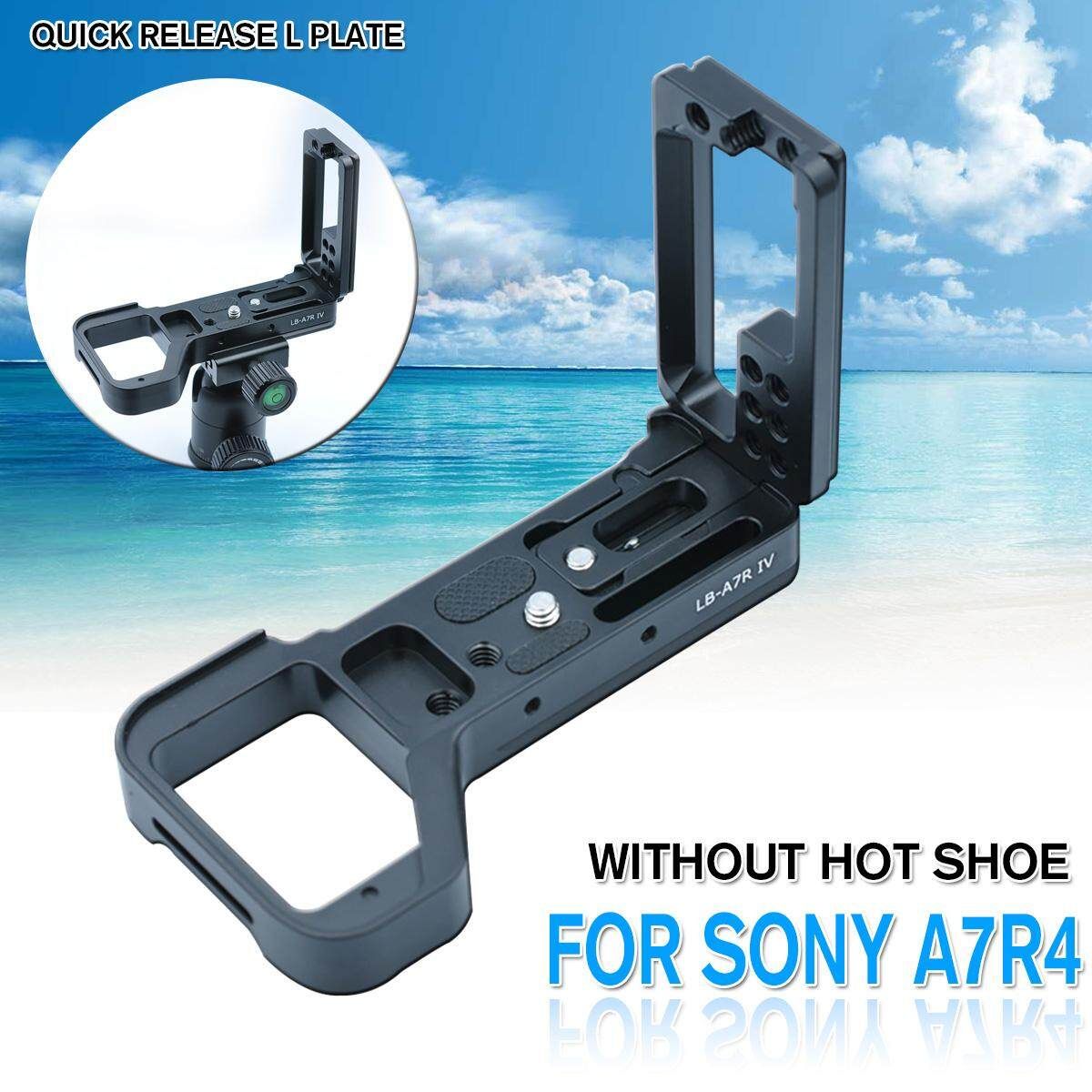 Quick Release Plate L Bracket Extension Scalable For Sony A7 R IV ILCE-7RM4 A7R4 Black