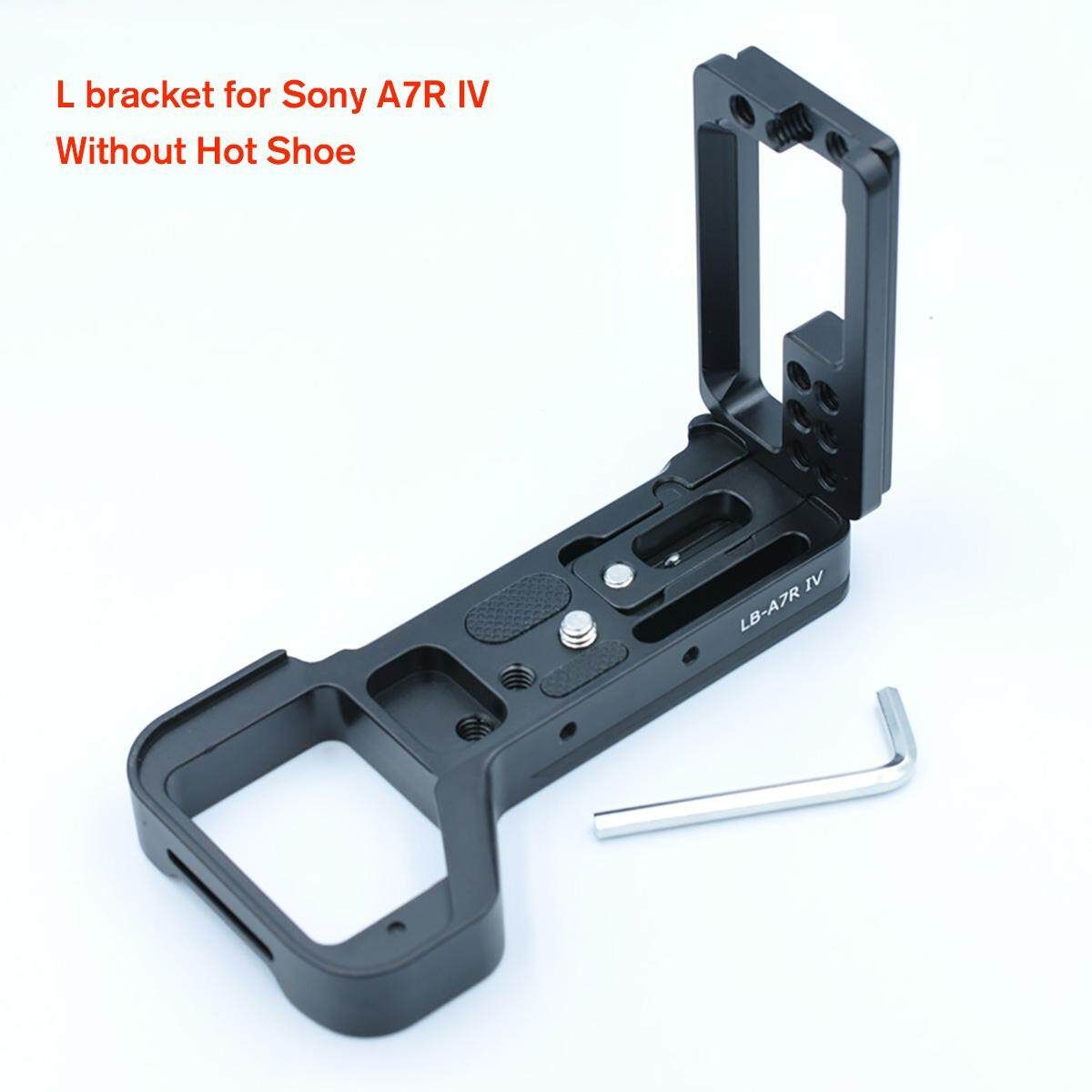 Quick Release Plate L Bracket Extension Scalable For Sony A7 R IV ILCE-7RM4 A7R4 Black