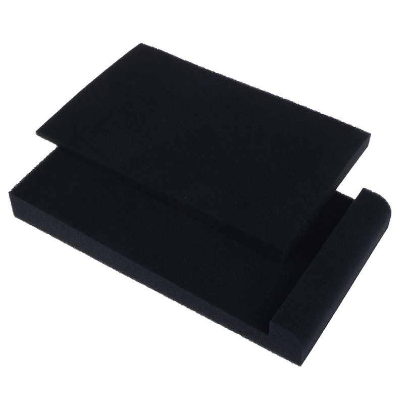2Pcs Sponge Studio Monitor Speaker Acoustic Isolation Foam