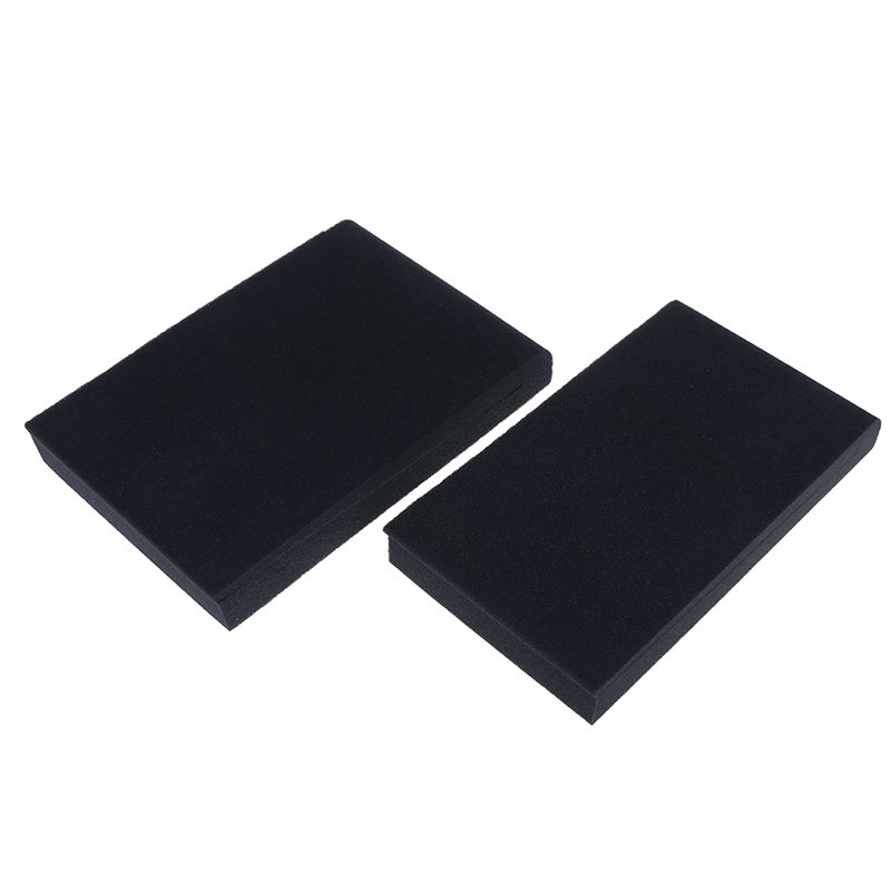 2Pcs Sponge Studio Monitor Speaker Acoustic Isolation Foam