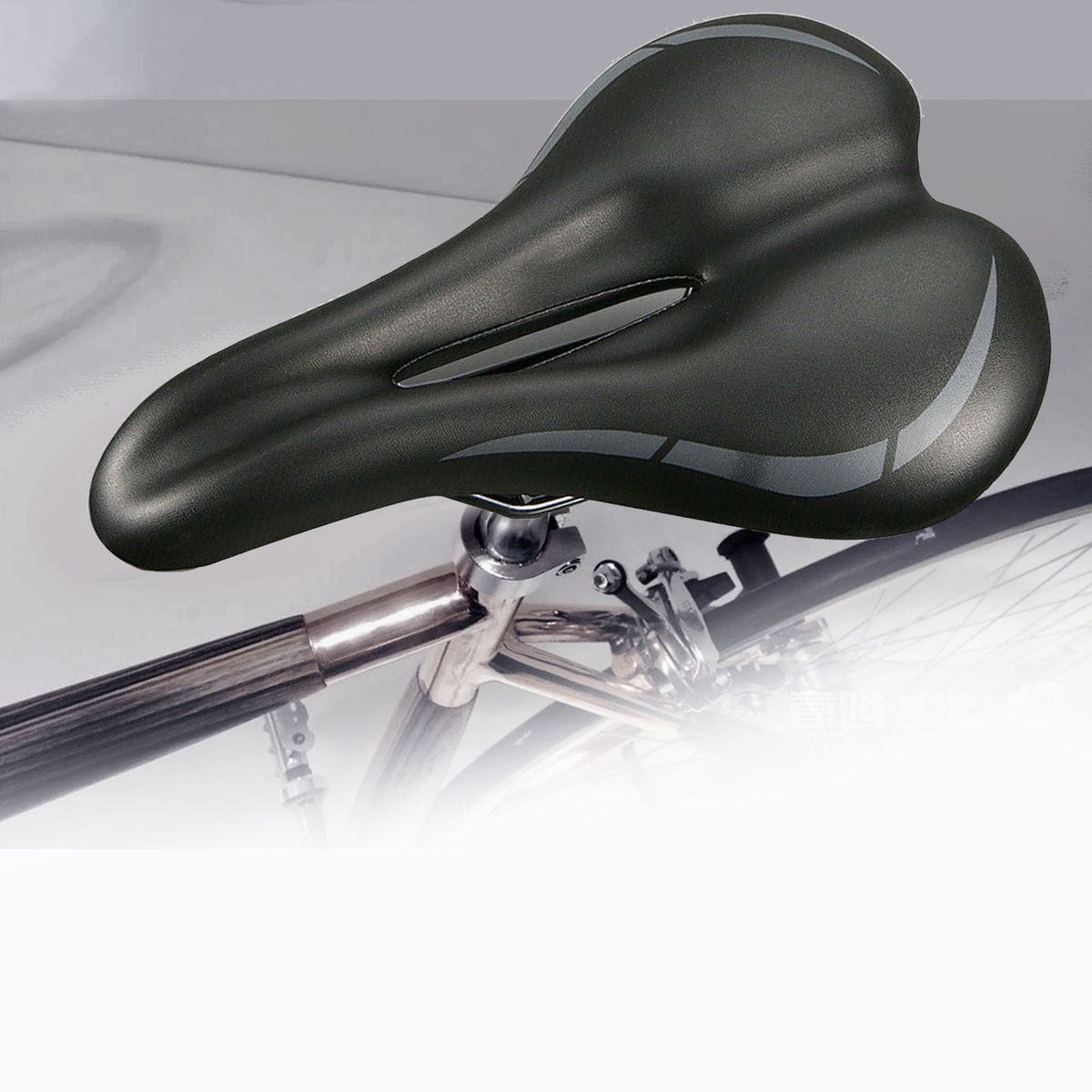 Bike Saddle Seat Shockproof Wear-resistant Soft Comfortable