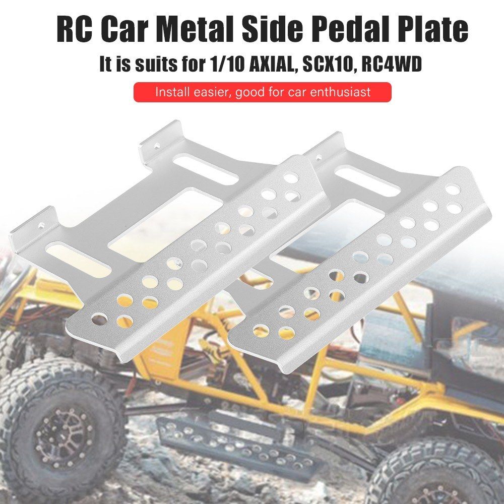 RC Car Metal Side Pedal Plate Side Step Sliders