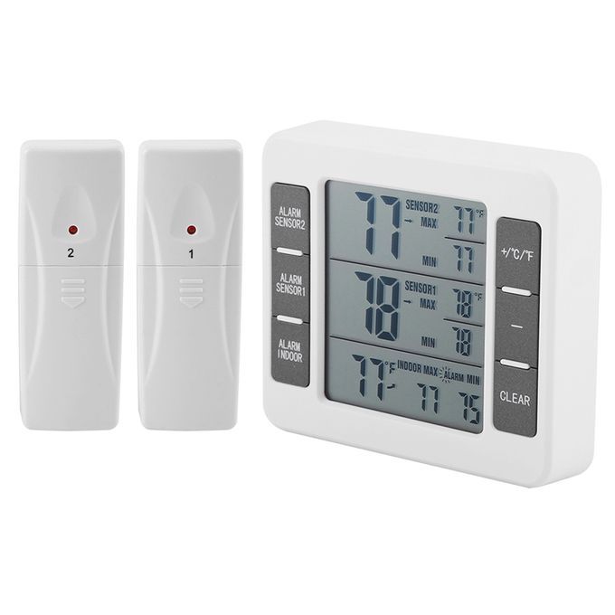 Wireless Digital Refrigerator Audible Alarm Indoor Outdoor