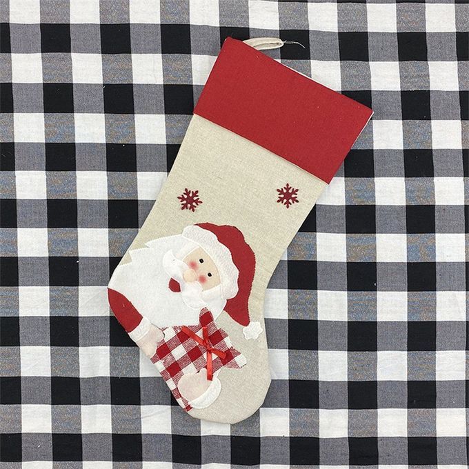 Hristmas Tree Hanging Gift So K  Hristmas De Oration Sto King So K Gift Bag-multi Olor-santa