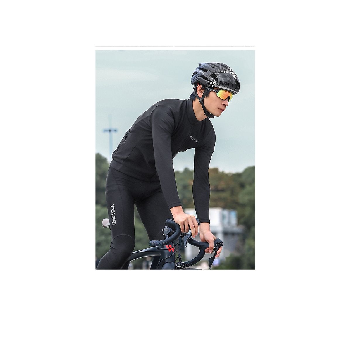 Bike Helmet Detachable Magnetic Goggles Removable Visor