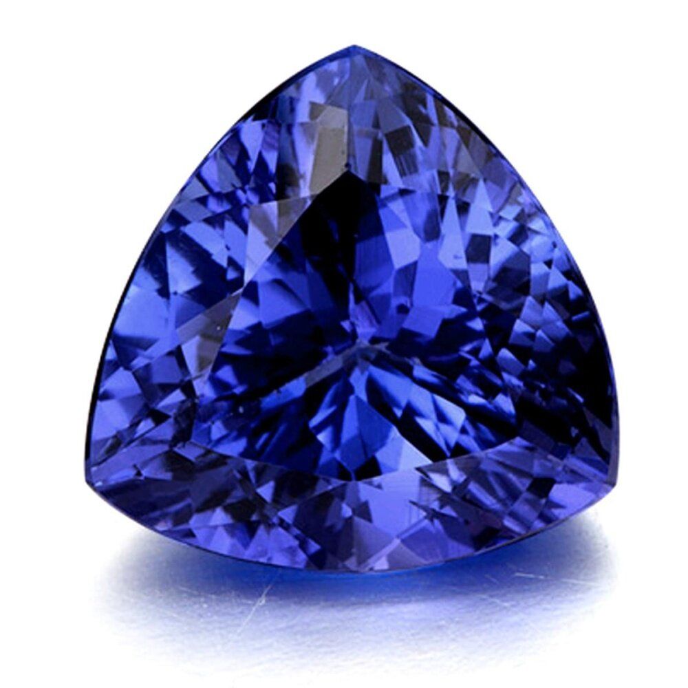 10PCS Beautiful Blue Tanzanite AAA 10mm Stunning Trillion Cut Loose Gemstone