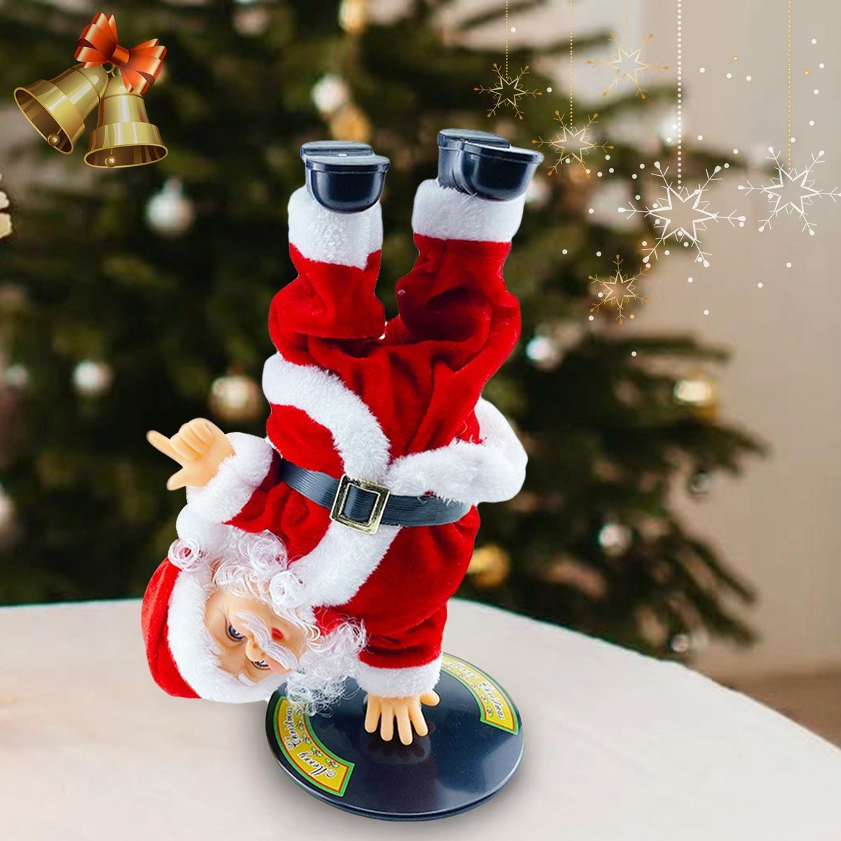 Electric Dance Santa Claus Doll Christmas Decoration Xmas