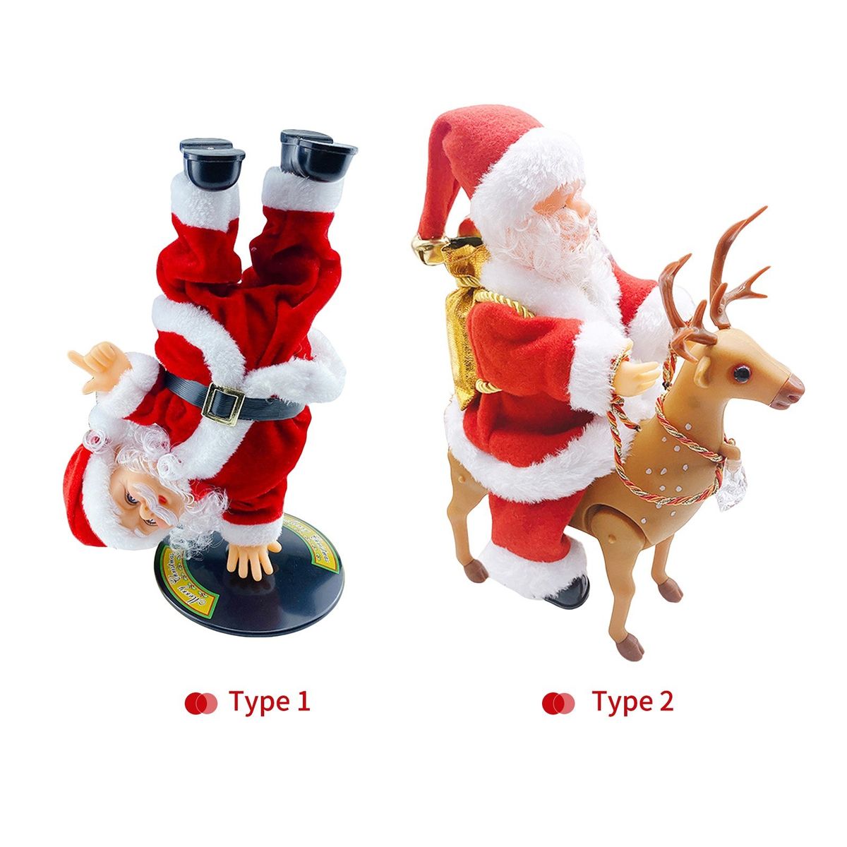 Electric Dance Santa Claus Doll Christmas Decoration Xmas