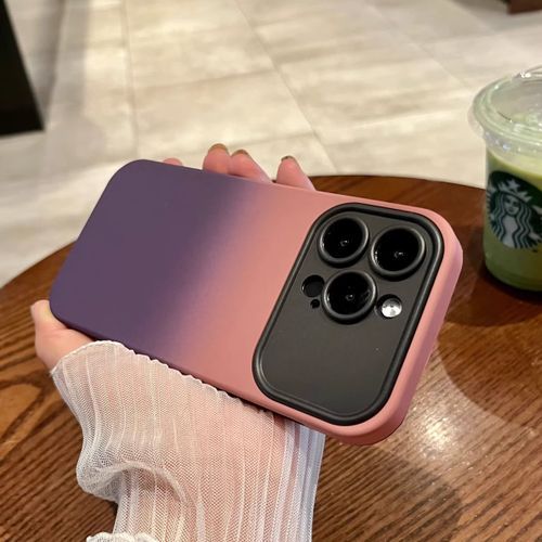 IPhone 13 Pro Max Silicone Back Cover Case - Gradient Pouch