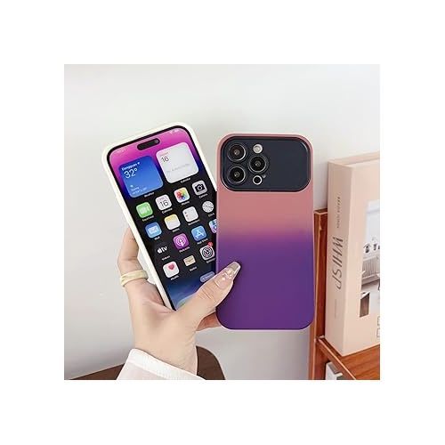 IPhone 13 Pro Max Silicone Back Cover Case - Gradient Pouch