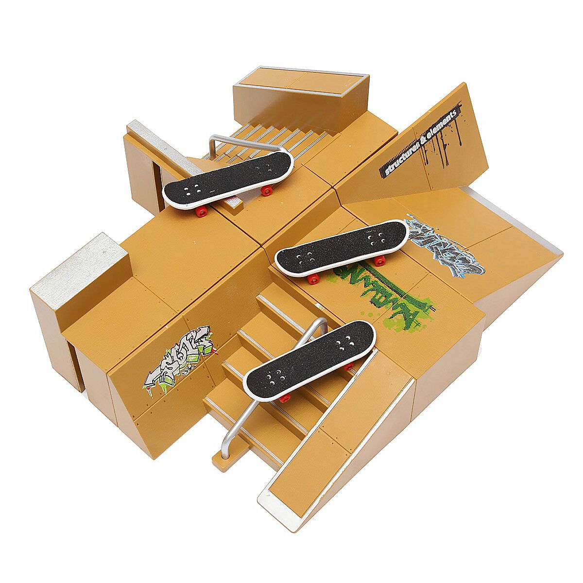 Skate Park Ramp Parts For Tech Deck Fingerboard Finger Board Ultimate Parks 92B