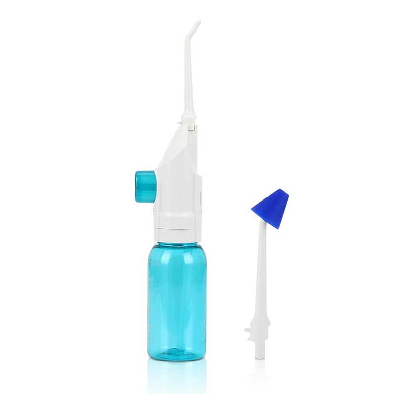 Manual Operative Oral  2 Jet Tips With Nasal Cavity Washer Spray Head Oral Teeth Tooth Denture