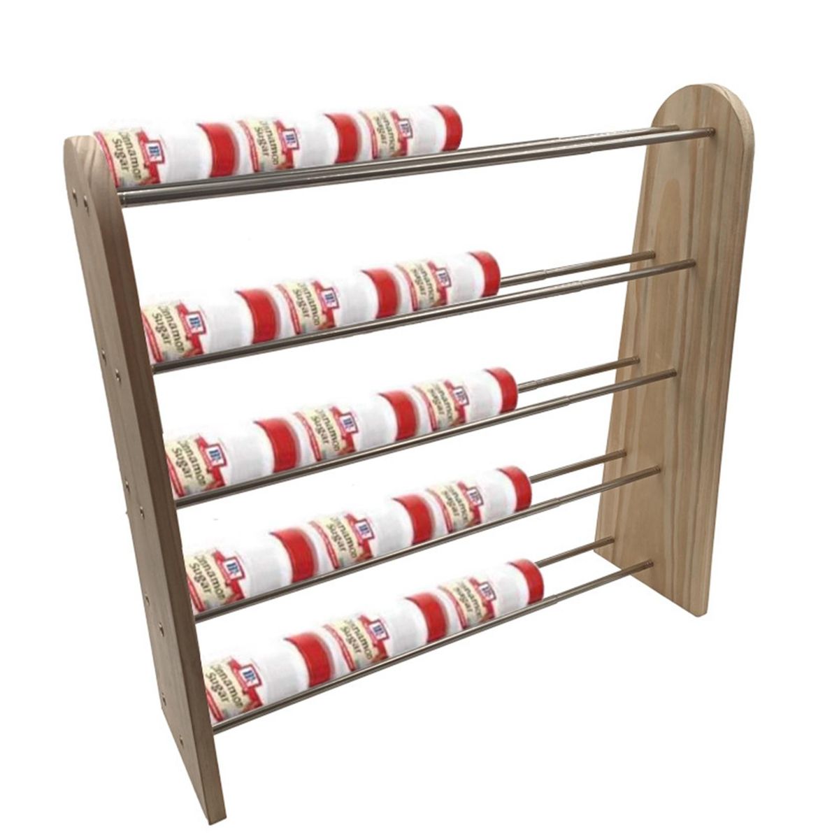 Retractable Flavor Storage Rack, Kitchen Stainless Steel