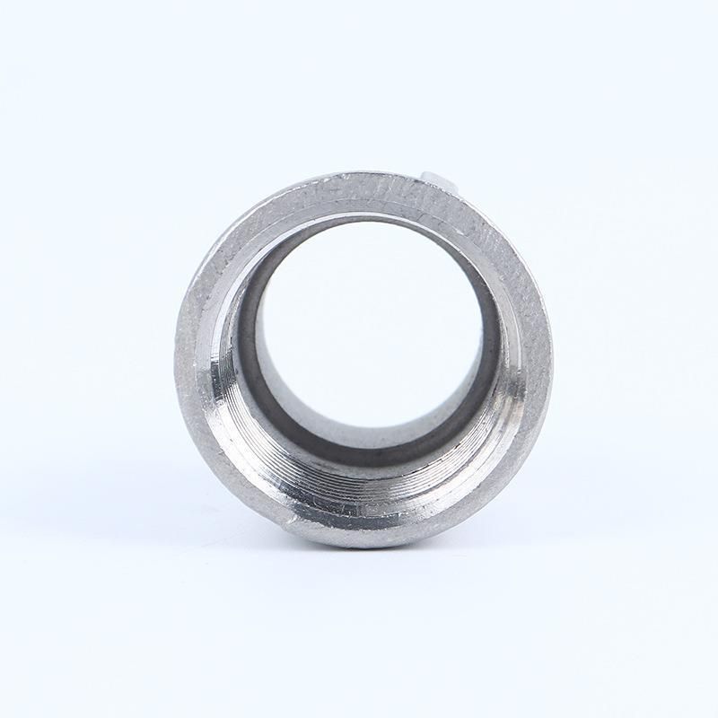 316 Material round Internal and External Thread Tooth Joint Pipe Clamp 304 Stainless Steel round Tooth Elbow Thread Straight Quick Coupler