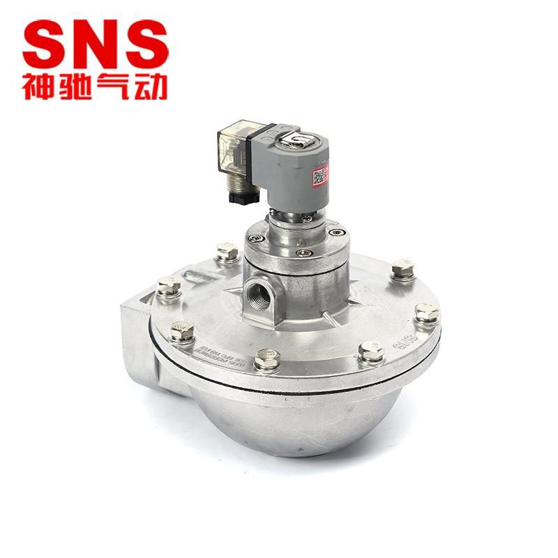 Sns Shenchi Pneumatic Long-Term Supply Smf Series Right Angle Electromagnetic Pulsing Valves Dust Removal Plant Quality and Quantity